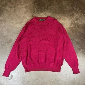 Vintage 90s St. John's bay sports sweater Size men's Large